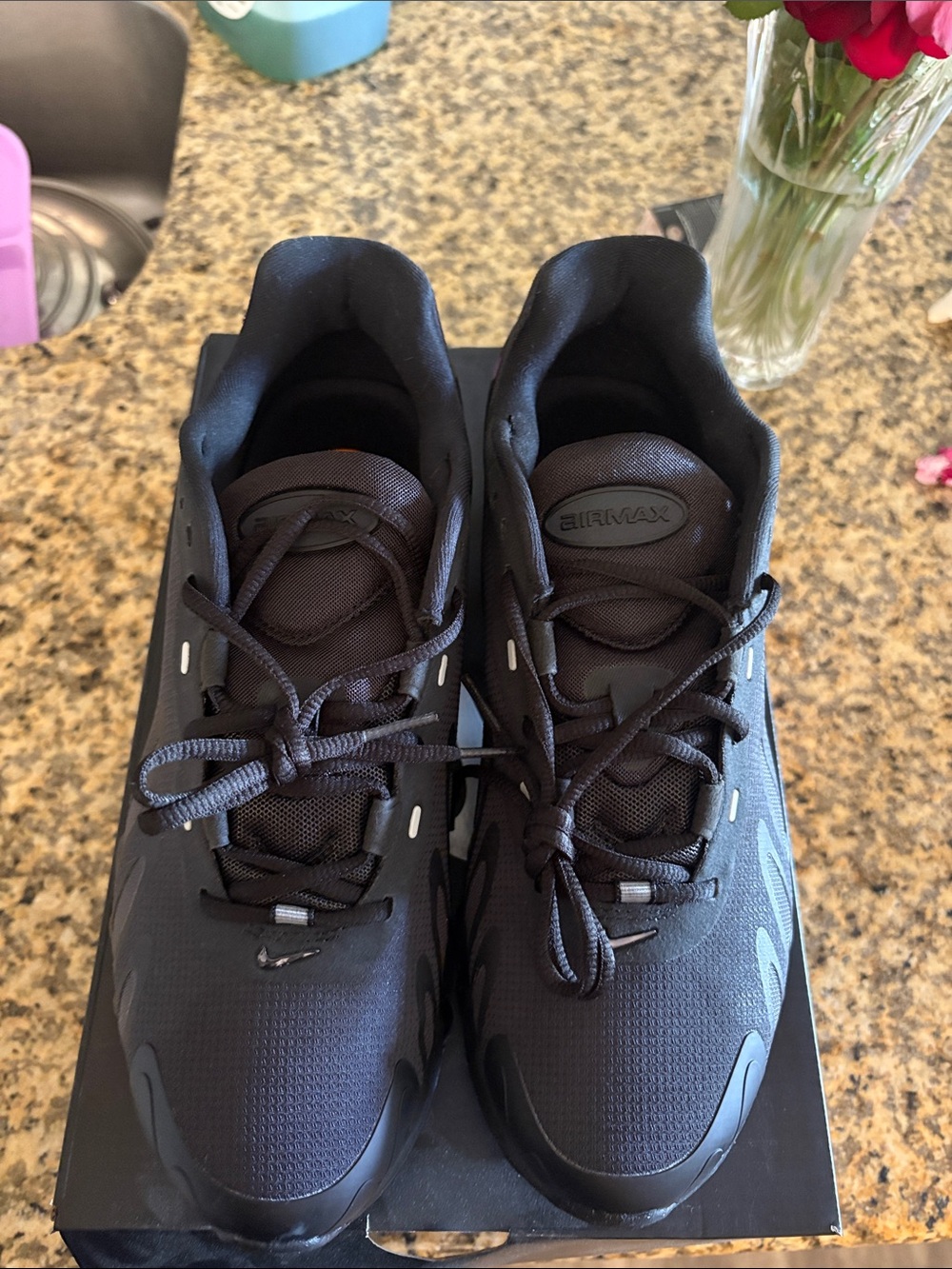 Nike Men’s Black Air Max Performance Sneakers